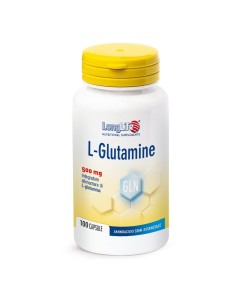 LongLife L-glutamine Integratore Muscolare 100 Capsule